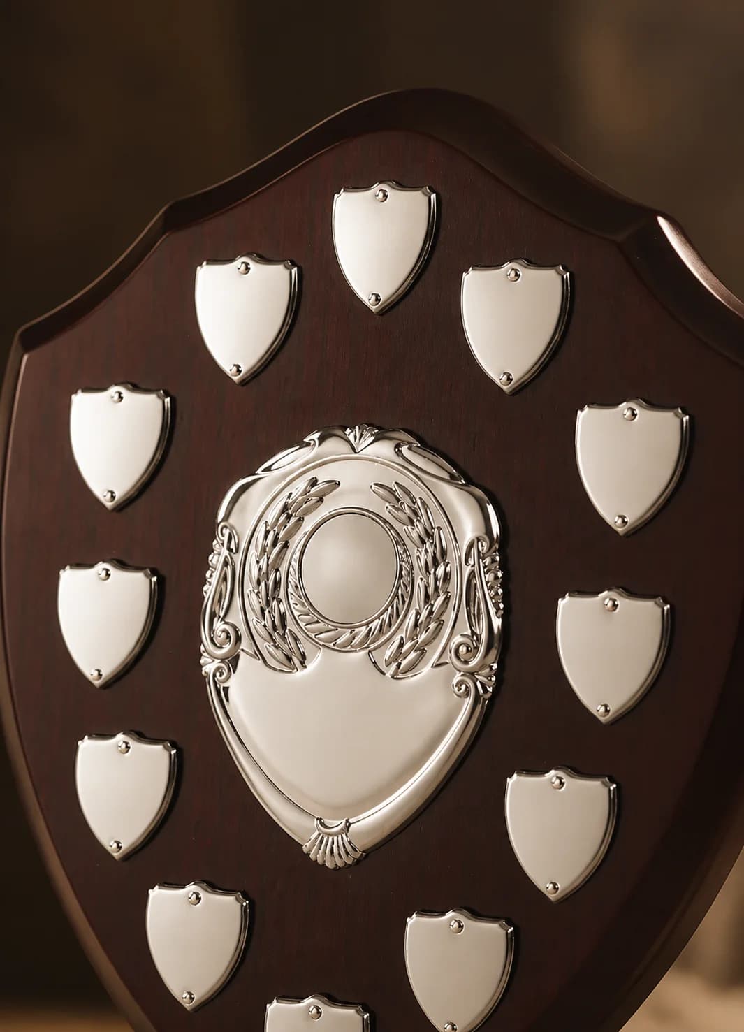 Perpetual shield shown in a close heritage detail setting